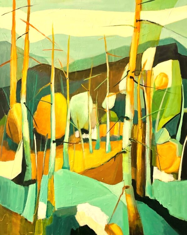 Tranquility of Nature " 2025 Certificate of High Achievement Luxemburg Art" Anahid Minatsaghanian