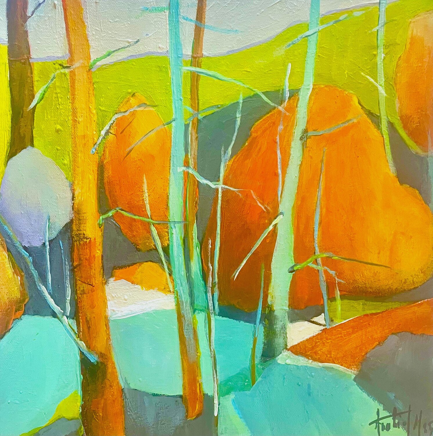 A touch of light Anahid Minatsaghanian