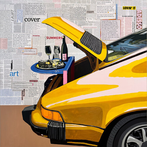 the world is your oyster di Laura Stöckl, Pittura in vendita su Singulart