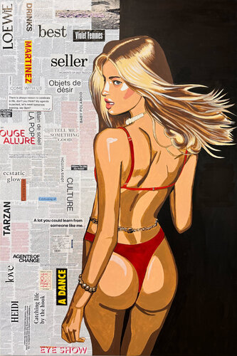 Electric Feels van Laura Stöckl, Schilderij te koop op Singulart