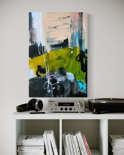 I had time on my hands van Olga ANDRE, Schilderij te koop op Singulart