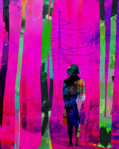Pigment du Silence di Olga ANDRE, Digitale in vendita su Singulart