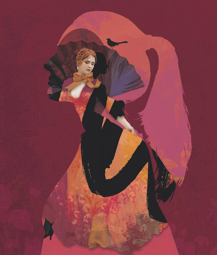 "La Valse d'automne" di Olga ANDRE, Digitale in vendita su Singulart