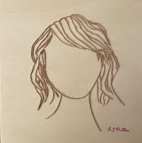 CABELO 6 di Luciana Vilas Boas, Altri media in vendita su Singulart