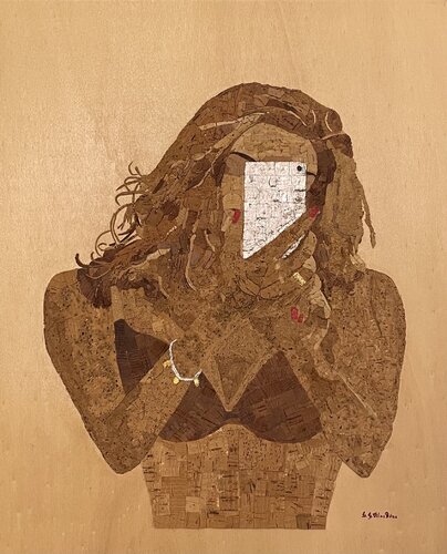 AUTORRETRATO van Luciana Vilas Boas, Andere media te koop op Singulart