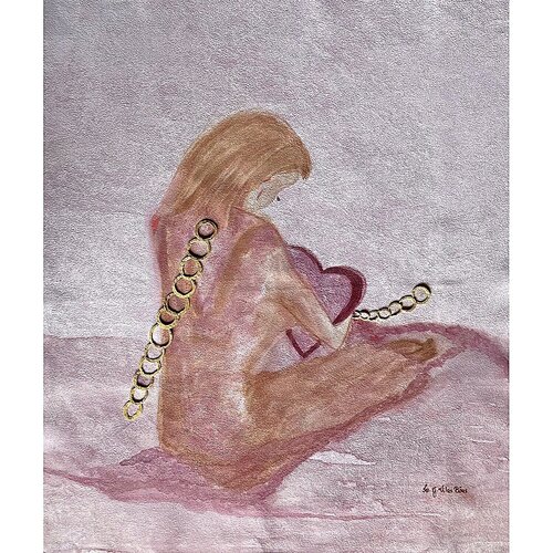 Woman in Chains von Luciana Vilas Boas, Andere Medien kaufen auf Singulart