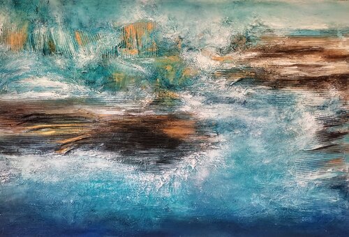 Bora Bora von Alexandra Petropoulou, Malerei kaufen auf Singulart