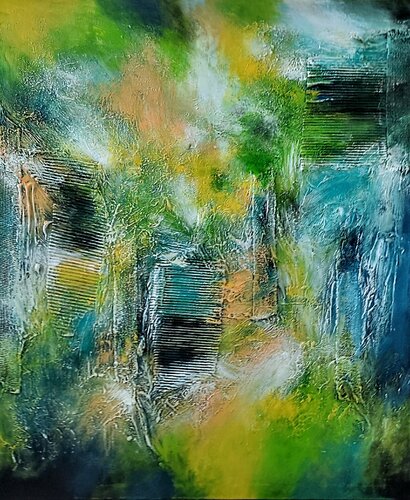 Spring rejuvenation van Alexandra Petropoulou, Schilderij te koop op Singulart