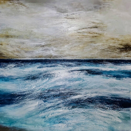 TINOS ISLAND van Alexandra Petropoulou, Schilderij te koop op Singulart