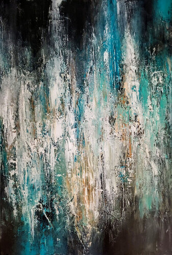 Citylights van Alexandra Petropoulou, Schilderij te koop op Singulart
