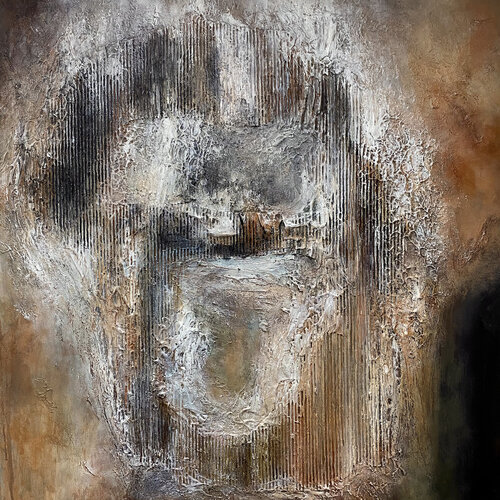 Chaotic Thoughts par Alexandra Petropoulou, Peinture en vente sur Singulart