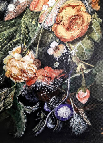 Sense of smell par Alexandra Petropoulou, Peinture en vente sur Singulart