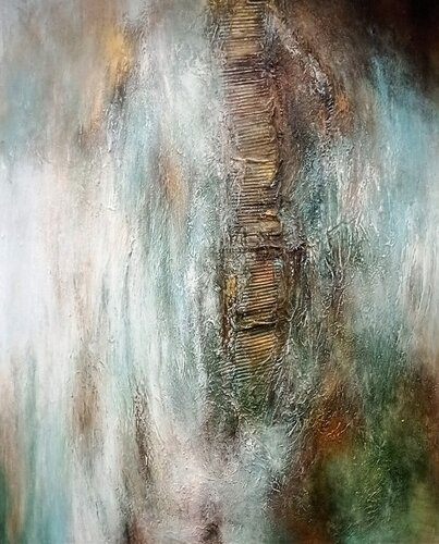 Somewhere in the past de Alexandra Petropoulou, Pintura a la venta en Singulart