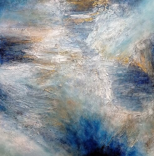 Beneath the Waves von Alexandra Petropoulou, Malerei kaufen auf Singulart