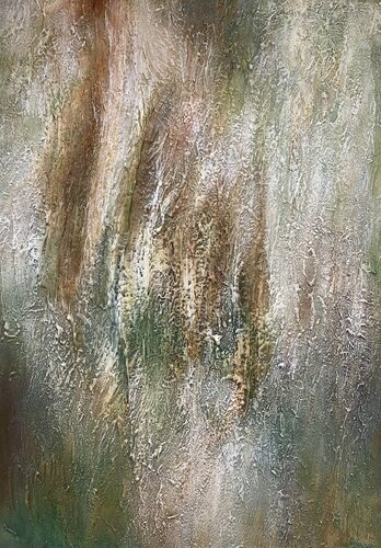 Olive Earth van Alexandra Petropoulou, Schilderij te koop op Singulart