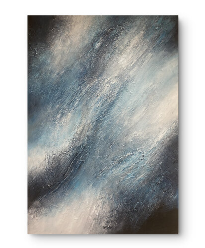 Aerial Tide par Alexandra Petropoulou, Peinture en vente sur Singulart