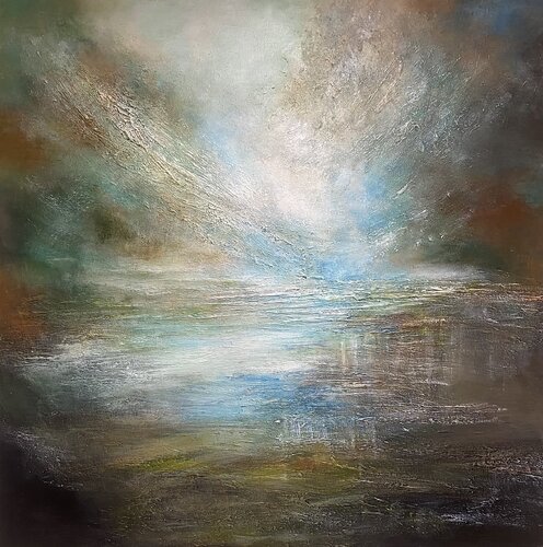Whispering Path by Alexandra Petropoulou, Painting for Sale on Singulart