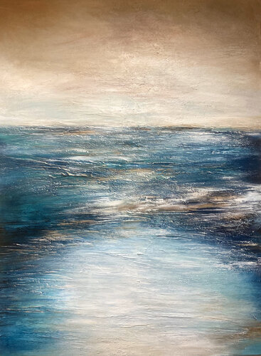 INFINITE HORIZON von Alexandra Petropoulou, Malerei kaufen auf Singulart