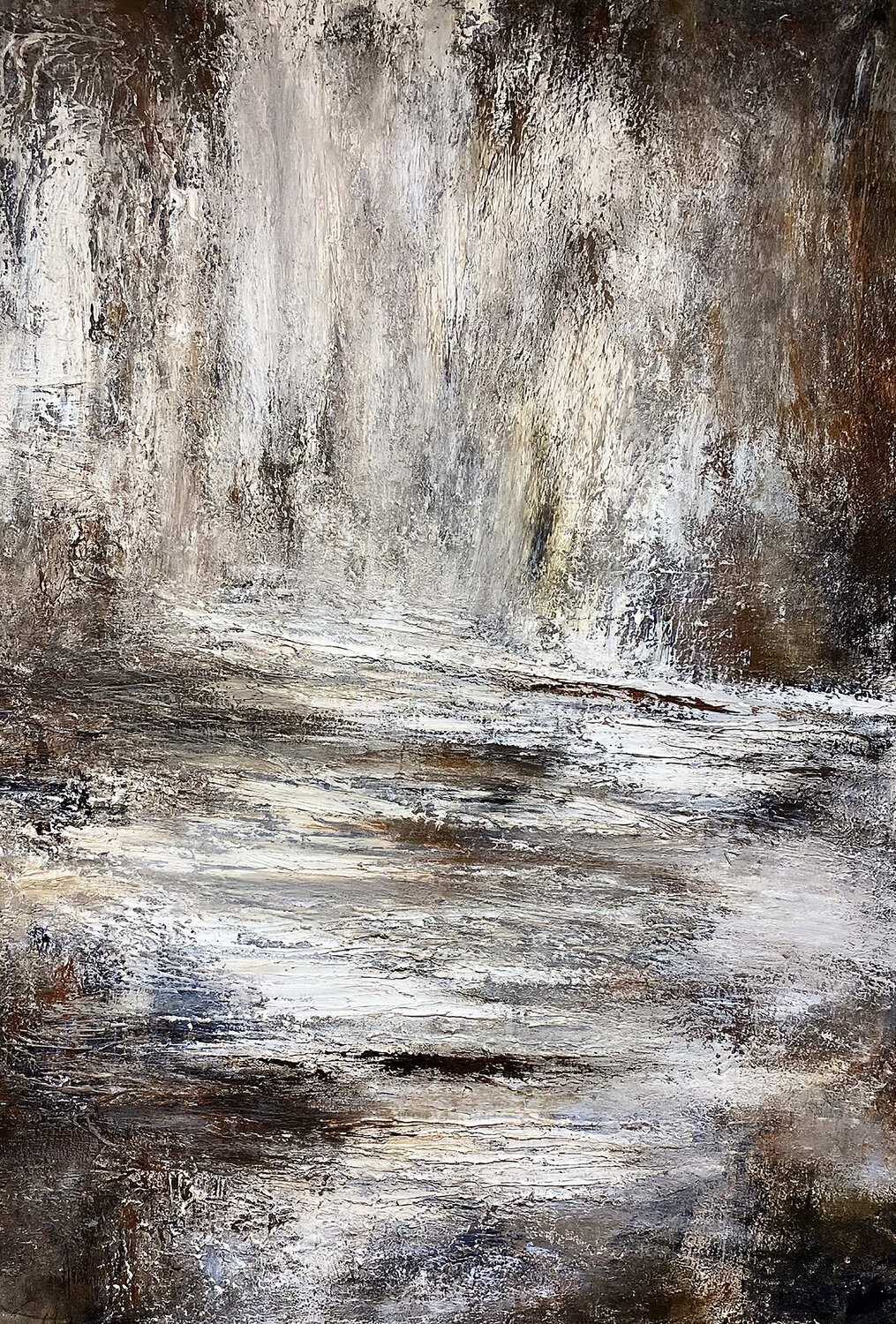 Water And Dirt Alexandra Petropoulou Pintura original en venta