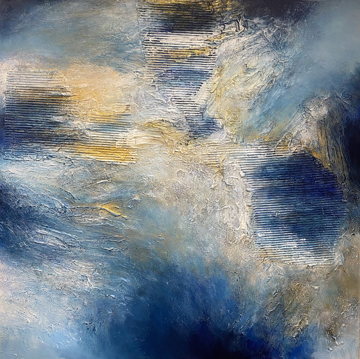 Beneath the Waves Alexandra Petropoulou Original painting for sale