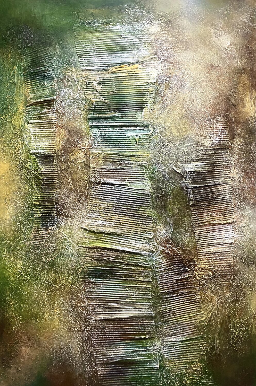 Autumn Echoes Alexandra Petropoulou Originalgemälde zu verkaufen