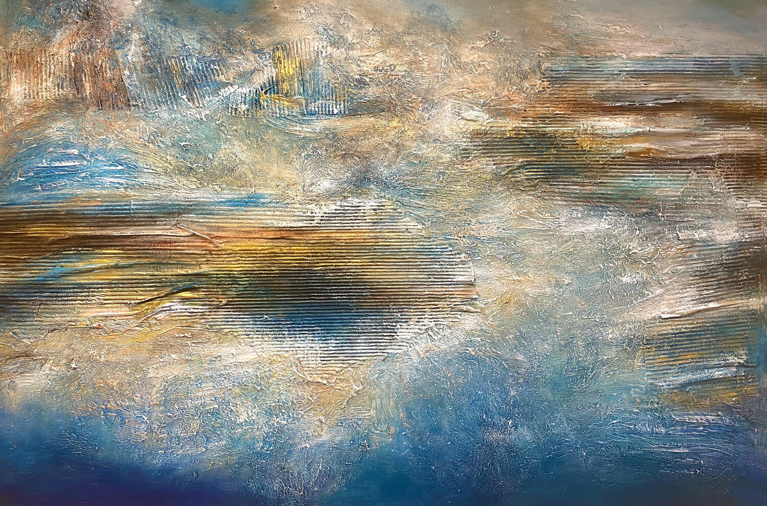 Oceanic Majesty Alexandra Petropoulou Pintura original en venta