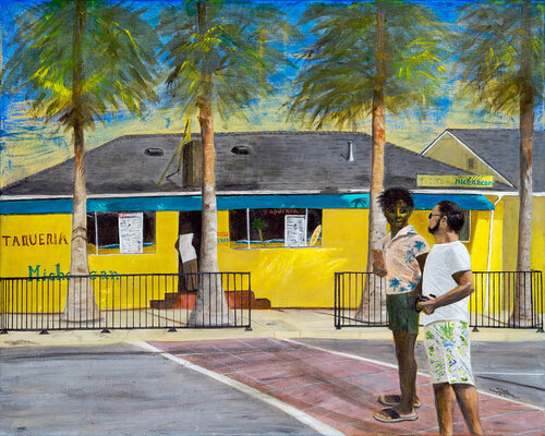 Taqueria I de Susan Brown, Pintura a la venta en Singulart