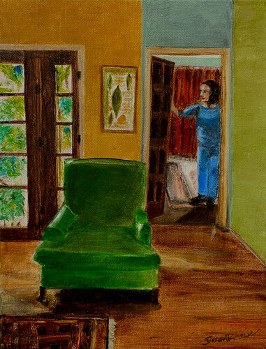 Self in Door de Susan Brown, Pintura a la venta en Singulart