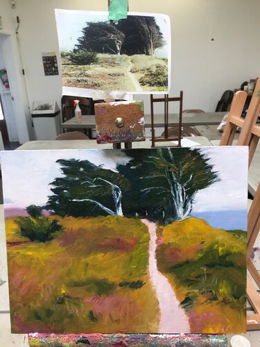 Davenport Bluffs de Susan Brown, Pintura a la venta en Singulart