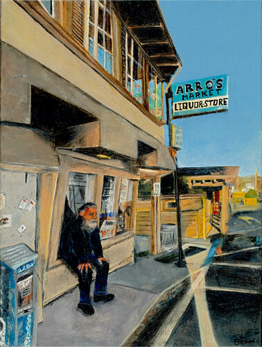 Arro's Market de Susan Brown, Pintura a la venta en Singulart