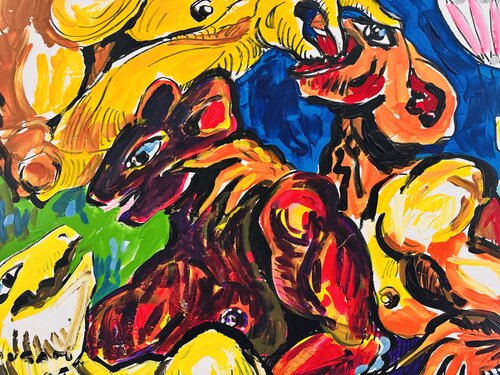 L’arracheur de dents von Daniel PAUGAM, Malerei kaufen auf Singulart