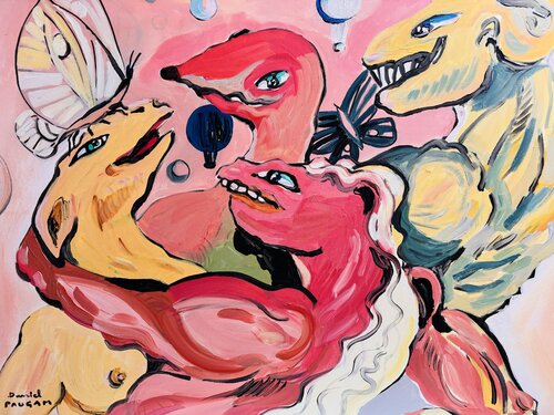 Les retrouvailles de Daniel PAUGAM, Pintura a la venta en Singulart