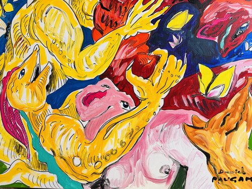 Les griffeurs van Daniel PAUGAM, Schilderij te koop op Singulart