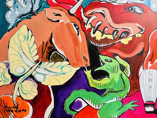 Le baiser à la licorne Daniel PAUGAM