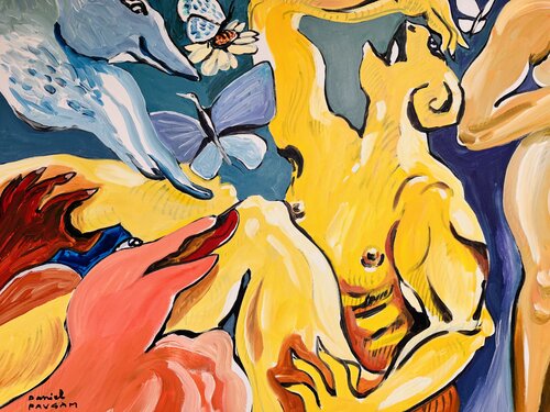 L’émerveillement van Daniel PAUGAM, Schilderij te koop op Singulart