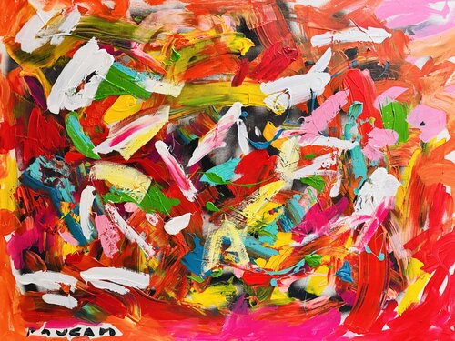 Symphonie Numéro 4 von Daniel PAUGAM, Malerei kaufen auf Singulart