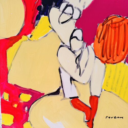 Le pré à la source di Daniel PAUGAM, Pittura in vendita su Singulart