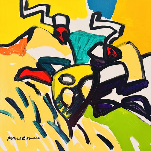 Pose choux- fleur par Daniel PAUGAM, Peinture en vente sur Singulart