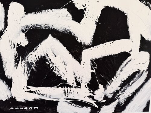 Palabres à l’africaine van Daniel PAUGAM, Schilderij te koop op Singulart