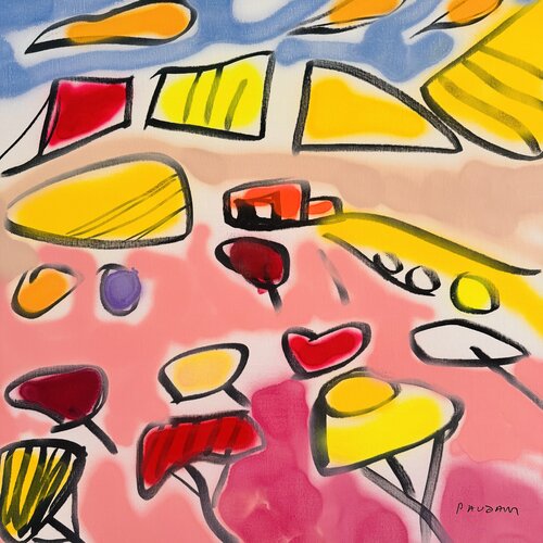 Vaucluse 5 par Daniel PAUGAM, Peinture en vente sur Singulart