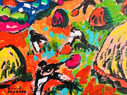 Fenaison 5 van Daniel PAUGAM, Schilderij te koop op Singulart
