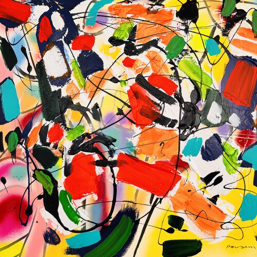 La forêt ventée 3 by Daniel PAUGAM, Painting for Sale on Singulart