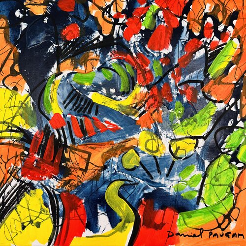 La forêt ventée 1 von Daniel PAUGAM, Malerei kaufen auf Singulart