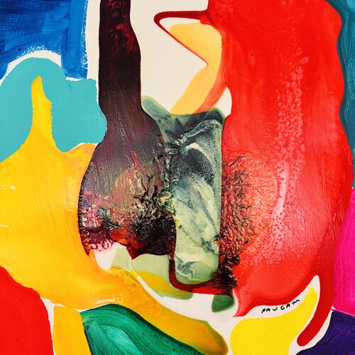 Animaux en rut van Daniel PAUGAM, Schilderij te koop op Singulart