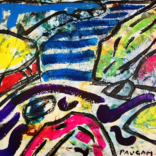 Les roches indomptables No 34 di Daniel PAUGAM, Pittura in vendita su Singulart