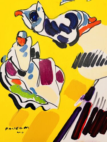 Près du quai de Daniel PAUGAM, Pintura a la venta en Singulart