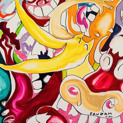 Vive les rides di Daniel PAUGAM, Pittura in vendita su Singulart