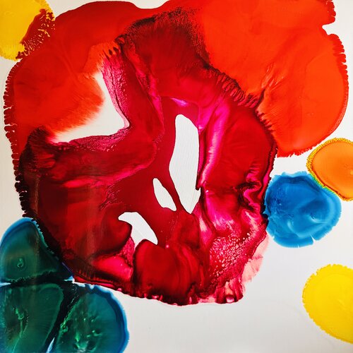 Fleur réfléchissant di Daniel PAUGAM, Pittura in vendita su Singulart