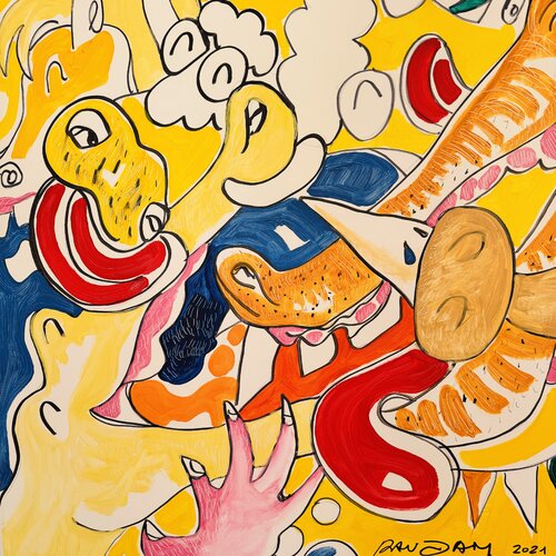Les heureux croque - Odile von Daniel PAUGAM, Malerei kaufen auf Singulart