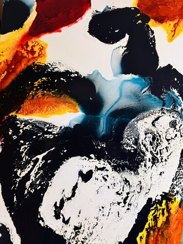 Les 2 soleils van Daniel PAUGAM, Schilderij te koop op Singulart